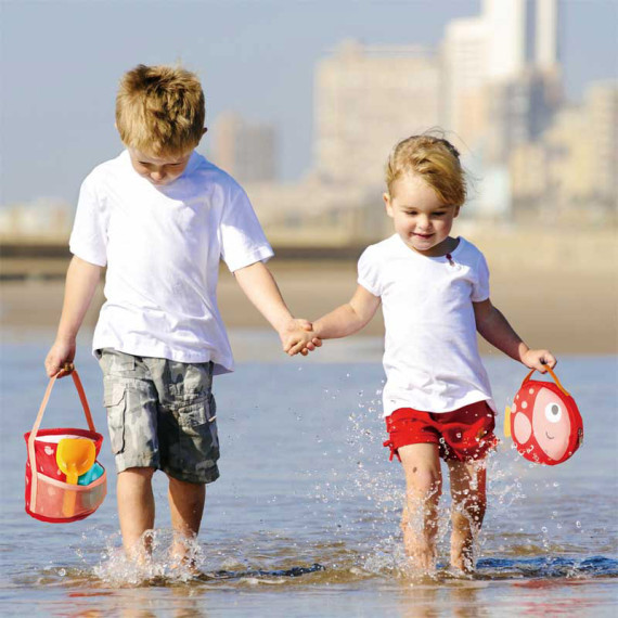 Hape სანაპიროს სეტი Fold and Go Beach Set, 3 image