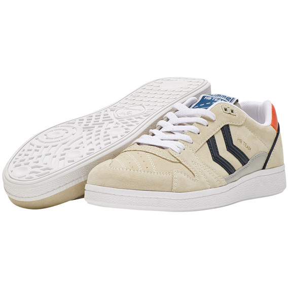 HMLHB TEAM SUEDE სპორტული ფეხსაცმელი Hummel (ჰუმელი), ფერი: თეთრი, ზომა: 39, 5 image