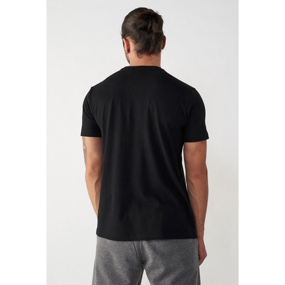 HMLCENTIL კაცის მოკლემკლავიანი მაისური Hummel (ჰუმელი), ფერი: შავი, ზომა: M, 2 image