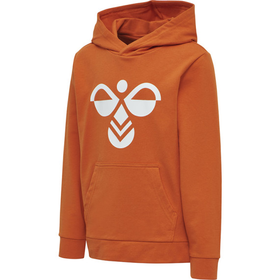 HMLCUATRO ბავშვის ჯემპრი კაპიუშონით Hummel (ჰუმელი), ფერი: სტაფილოსფერი, ზომა: 104