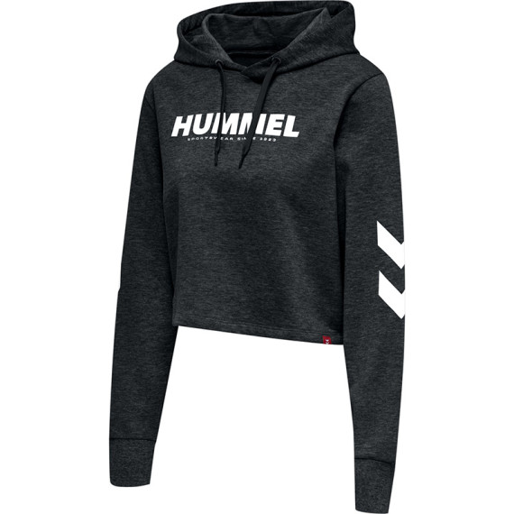 HMLLEGACY ქალის ჯემპრი კაპიუშონით Hummel (ჰუმელი), ფერი: შავი, ზომა: M, 4 image