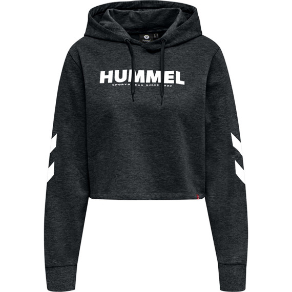 HMLLEGACY ქალის ჯემპრი კაპიუშონით Hummel (ჰუმელი), ფერი: შავი, ზომა: M, 5 image