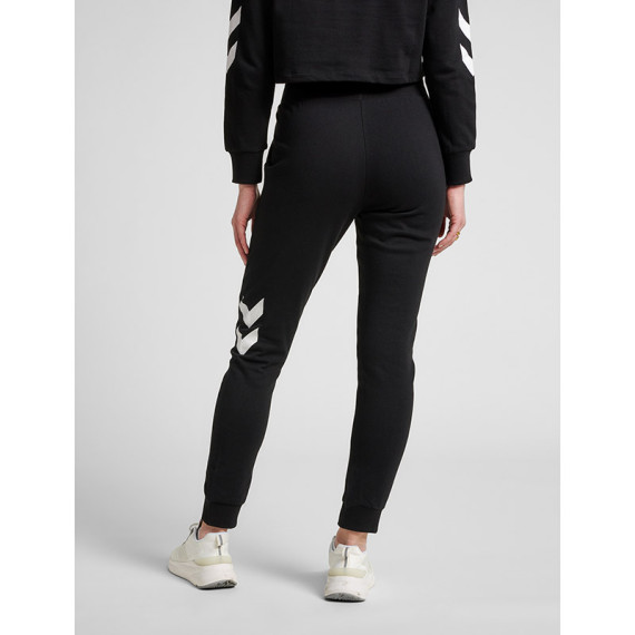 HMLLEGACY ქალის შარვალი Hummel (ჰუმელი), ფერი: შავი, ზომა: XS, 3 image