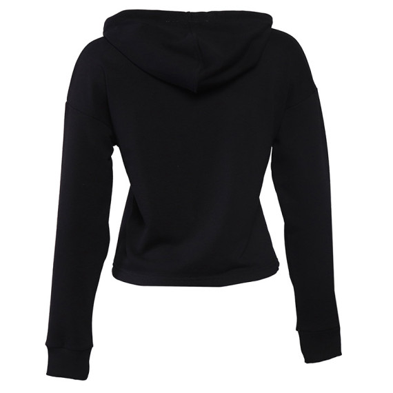 HMLMOSSA ქალის კაპიუშონიანი ჯემპრი Hummel (ჰუმელი), ფერი: შავი, ზომა: XS, 5 image