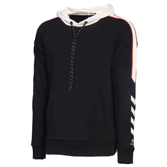 HMLASHER კაცის კაპიუშონიანი ჯემპრი Hummel (ჰუმელი), ფერი: შავი, ზომა: M, 4 image