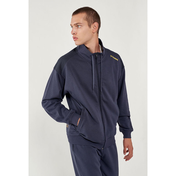 HMLJORDA კაცის ჟაკეტი Hummel (ჰუმელი), ფერი: ლურჯი, ზომა: S