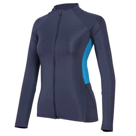 HMLLOCO ქალის ჟაკეტი Hummel (ჰუმელი), ფერი: ლურჯი, ზომა: XL, 3 image