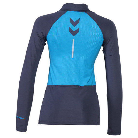 HMLLOCO ქალის ჟაკეტი Hummel (ჰუმელი), ფერი: ლურჯი, ზომა: XL, 5 image