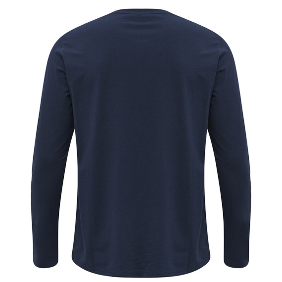 HMLSIGGE კაცის გრძელმკლავიანი მაისური Hummel (ჰუმელი), ფერი: შავი, ზომა: L, 3 image