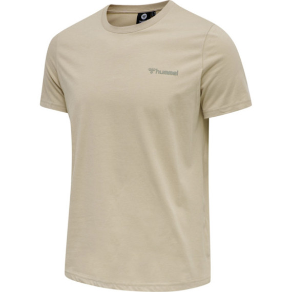 HMLTORONTO კაცის მოკლემკლავიანი მაისური Hummel (ჰუმელი), ფერი: კრემისფერი, ზომა: M, 3 image