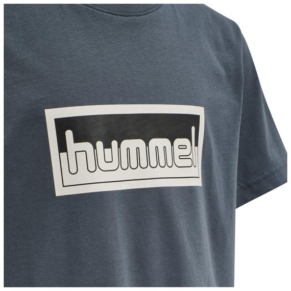 HMLMONO უნისექსი გრძელმკლავიანი მაისური Hummel (ჰუმელი), ფერი: ლურჯი, ზომა: 104, 4 image