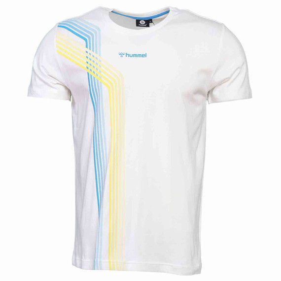 HMLSEKI კაცის მოკლემკლავიანი მაისური Hummel (ჰუმელი), ფერი: თეთრი, ზომა: S, 4 image