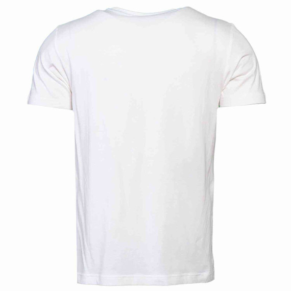 HMLSEKI კაცის მოკლემკლავიანი მაისური Hummel (ჰუმელი), ფერი: თეთრი, ზომა: S, 5 image