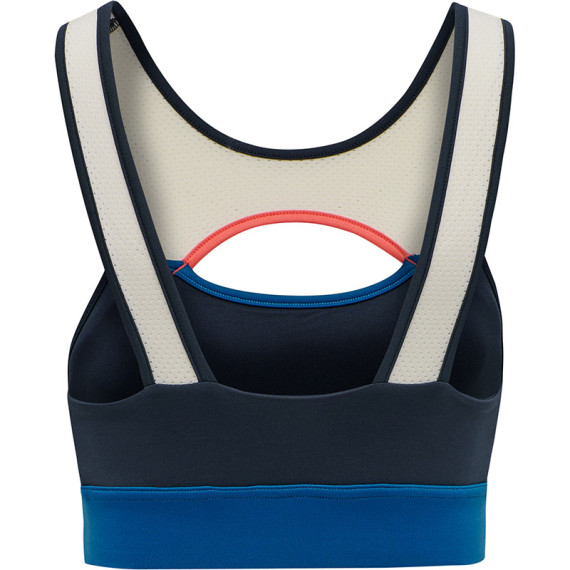 HMLSHARNI ქალის სპორტული ლიფი Hummel (ჰუმელი), ფერი: ლურჯი, ზომა: XS, 3 image