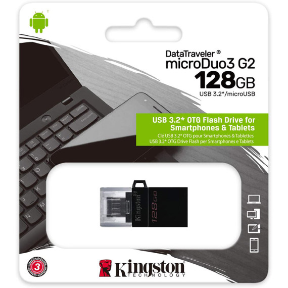 Kingston ფლეშ მეხსიერების ბარათი DTDUO3G2/128GB, 4 image