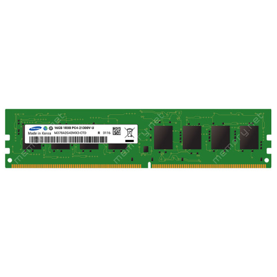 Samsung ოპერატიული მეხსიერება DDR4 16GB