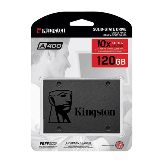 Kingston შიდა SSD ბარათი SA400S37/120G, 4 image