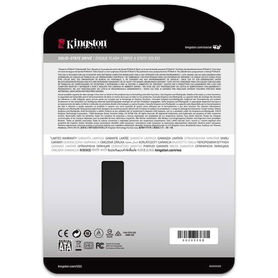 Kingston შიდა SSD ბარათი SKC600/1024G, 5 image