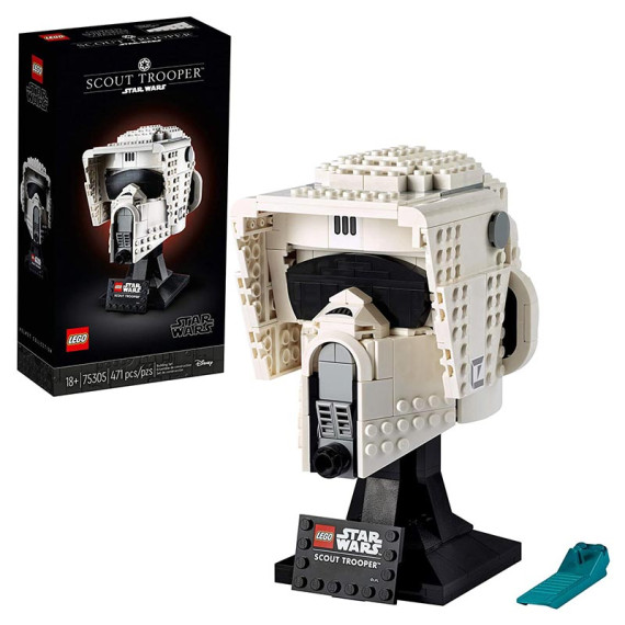 LEGO სკაუტ თრუფერის ჩაფხუტი Scout Trooper Helmet