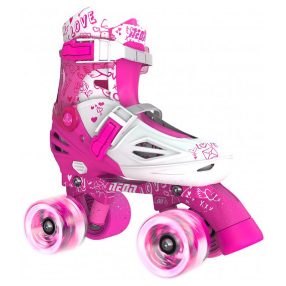 Neon როლიკები (29-33 ზომა) ვარდისფერი NT09P4, 5 image Neon როლიკები (29-33 ზომა) ვარდისფერი NT09P4, 5 image
