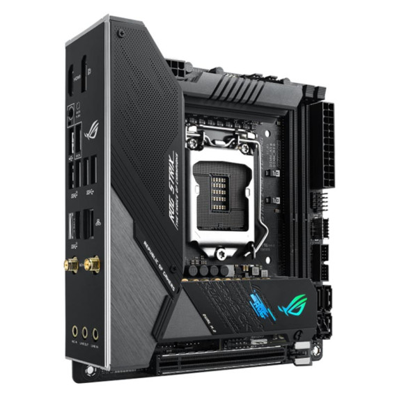 Asus დედა დაფა Motherboard STRIX_Z490-I_GAMING, 2 image