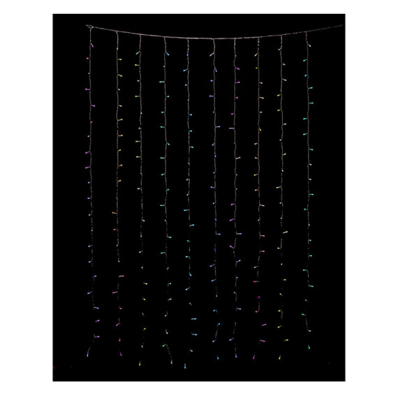 Smart Led გირლიანდა Twinkly Curtain RGBW 210, Gen II, IP44TWW210SPP-TEU, 2 image