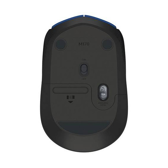 მაუსი - Logitech M171 Wireless Blue/Black (910-004640), 3 image