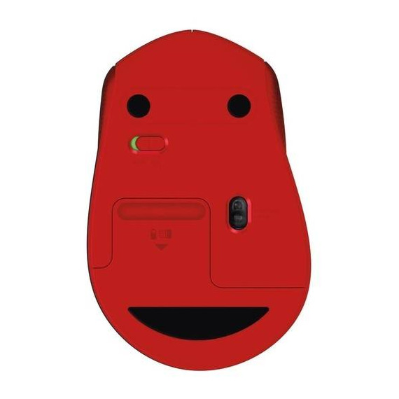 მაუსი - Logitech M330 Silent Plus (910-004911) Red, 3 image