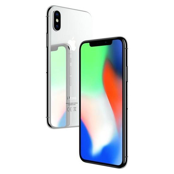 Apple მობილური ტელეფონი iPhone X 256GB (A1901 MQAG2RM/A) Silver (ეფლი), 3 image