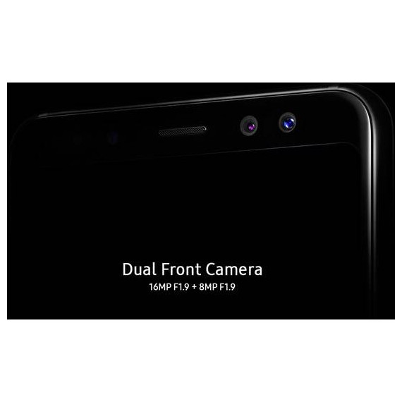 Samsung მობილური ტელეფონი Galaxy A8+ (2018) Black (სამსუნგი), 6 image