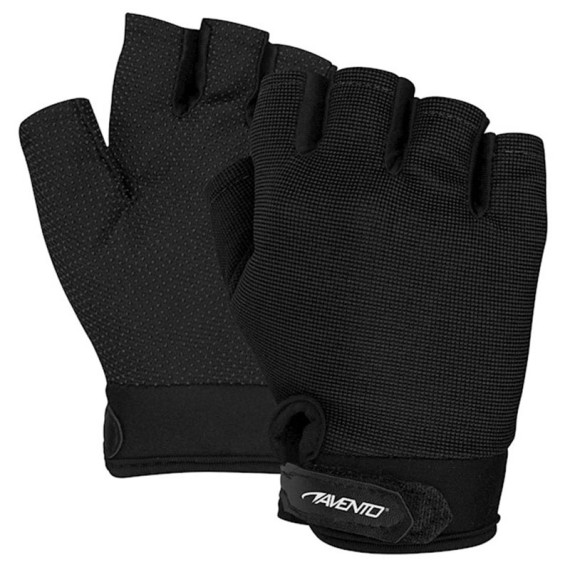 ფიტნესის ხელთათმანები  AVENTO 41TS L/XL  შავი