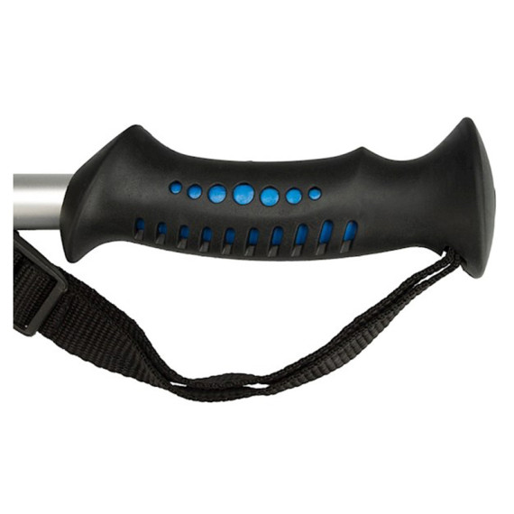 ჰაიკინგის ჯოხები Abbey 21SV ZIB anti shock Silver/blue/black, 5 image