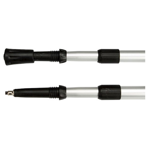 ჰაიკინგის ჯოხები Abbey 21SV ZIB anti shock Silver/blue/black, 3 image