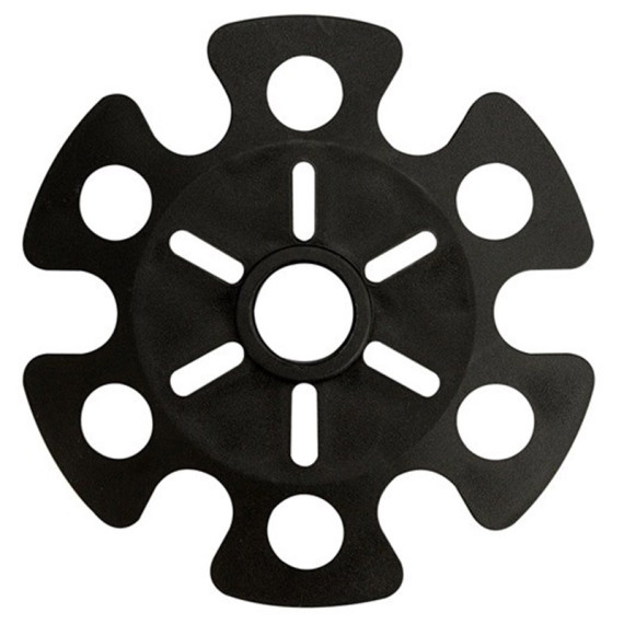 ჰაიკინგის ჯოხები Abbey 21SV ZRW anti shock Black/Red/White, 3 image