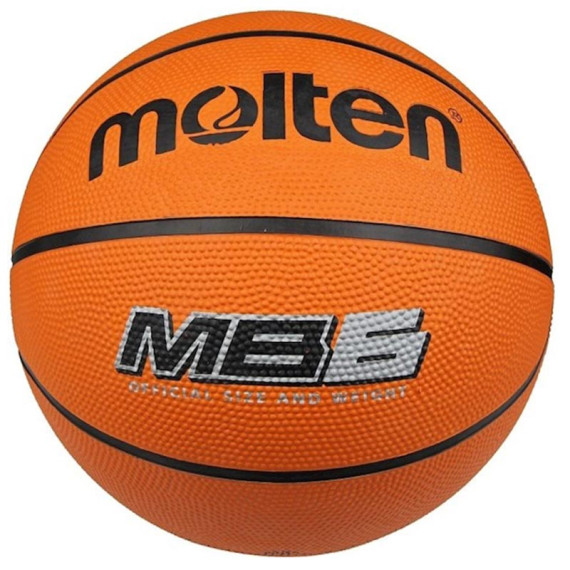 კალათბურთის ბურთი MOLTEN MB6 სავარჯიშო, რეზინი