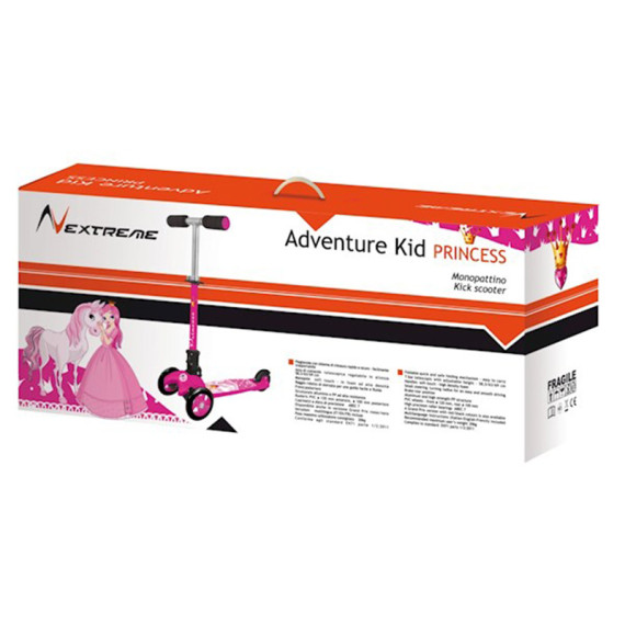 საბავშვო სკუტერი NEXTREME ADVENTURE KID PRINCESS 3 საბურავით, 2 image