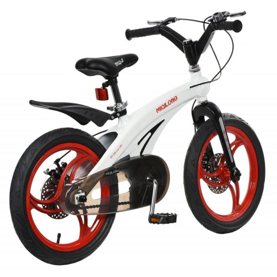 Miqilong საბავშვო ველოსიპედი MQL-GN16-White, 8 image
