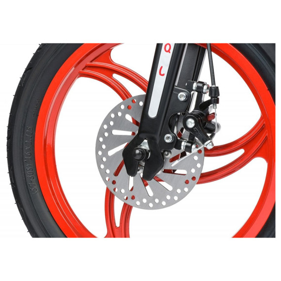 Miqilong საბავშვო ველოსიპედი MQL-GN16-White, 3 image