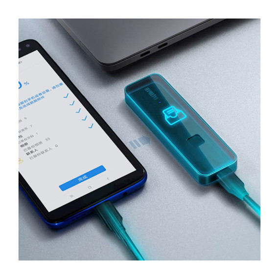 Xiaomi გარე მყარი დისკი Onemodern SSD with fingerprint 1TB შავი, 4 image