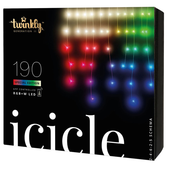Smart Led გირლიანდა Twinkly TWI190SPP-TEU