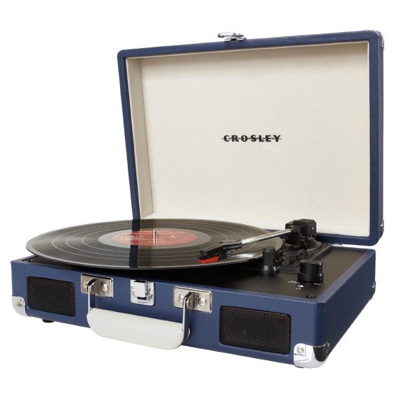 CROSLEY პორტატული ფირსაკრავი Cruiser Deluxe (Blue)