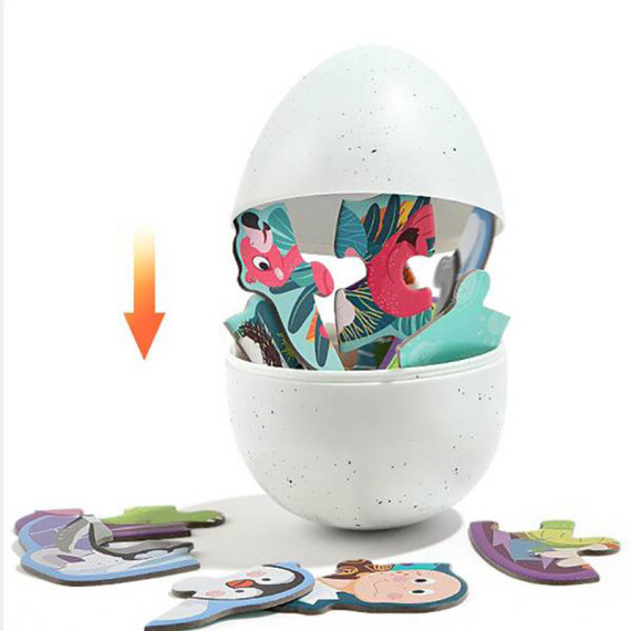 TopBright სათამაშო კვერცხი ცხოველების ფაზლით TB120458 (ტოპ ბრაითი), 2 image