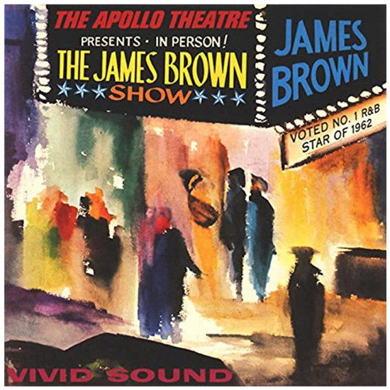 JAMES BROWN - Live At The Apollo (Cyan Blue Vinyl) - Vinyl