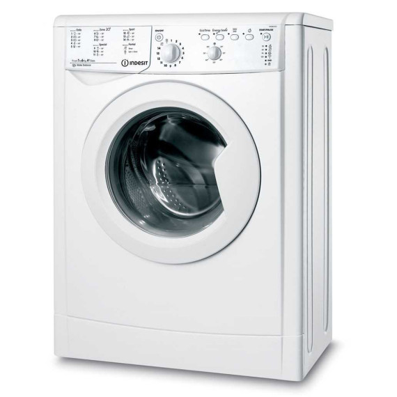 INDESIT სარეცხი მანქანა IWSB 61051 C ECO EU (869990848280) 6 kg, 1000 rpm, A+ თეთრი