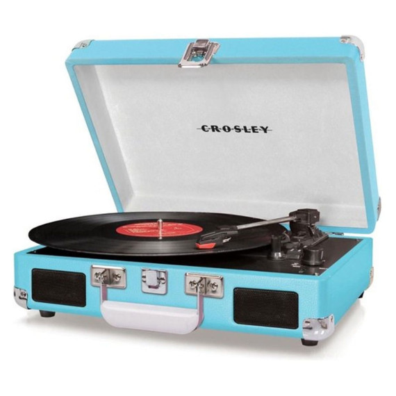 CROSLEY პორტატული ფირსაკრავი Cruiser Deluxe (TURQUOISE)