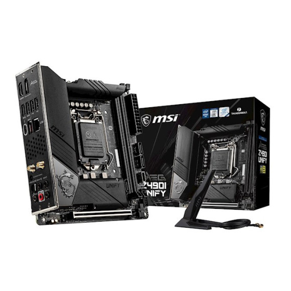 MSI დედა დაფა MEG Z490I UNIFY s1200