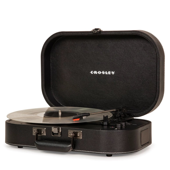 CROSLEY პორტატული ფირსაკრავი Discovery Black Bluetooth Turntable (ქროსლი)