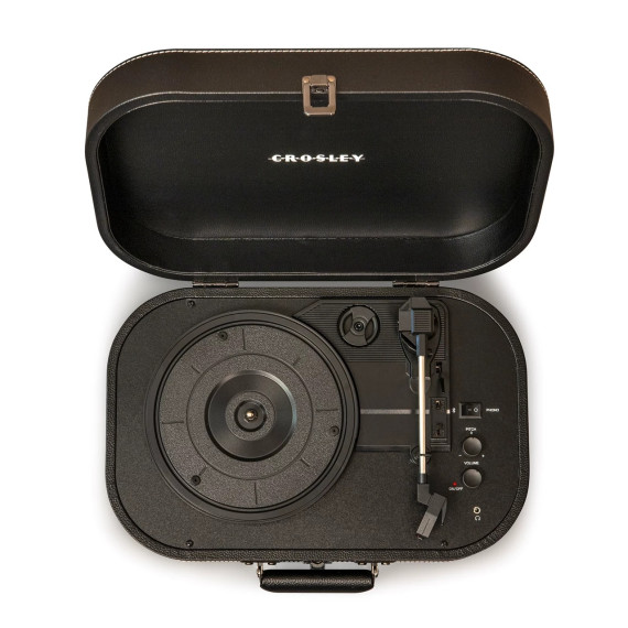 CROSLEY პორტატული ფირსაკრავი Discovery Black Bluetooth Turntable (ქროსლი), 3 image CROSLEY პორტატული ფირსაკრავი Discovery Black Bluetooth Turntable (ქროსლი), 3 image