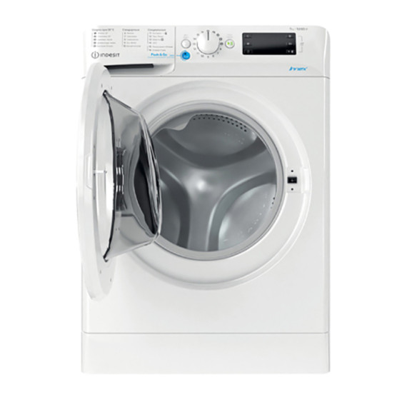 Indesit სარეცხის მანქანა BWSE71252L (869991619100) 7 kg, 1200 rpm, A+++ თეთრი, 2 image