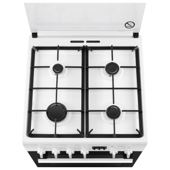 Electrolux გაზ ქურა Oven Electric, White, Gas Control, 2 image